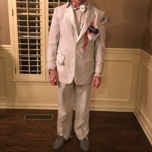 Dead groom/prom king tuxedo Halloween custome
